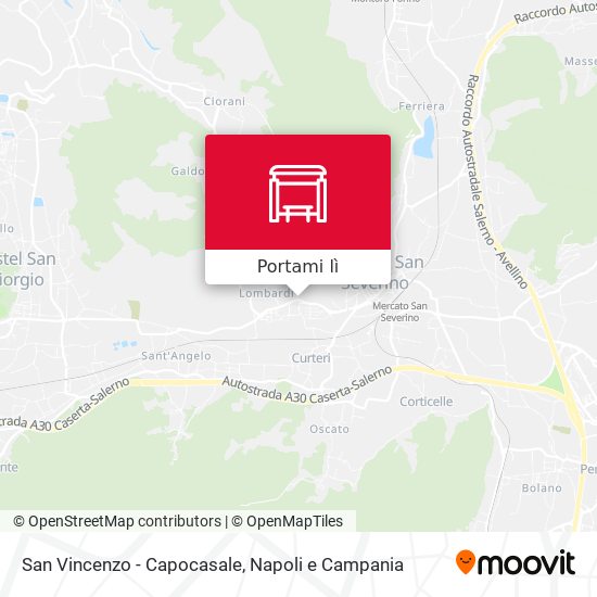 Mappa San Vincenzo - Capocasale