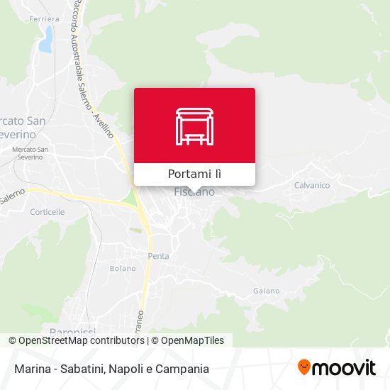 Mappa Marina - Sabatini