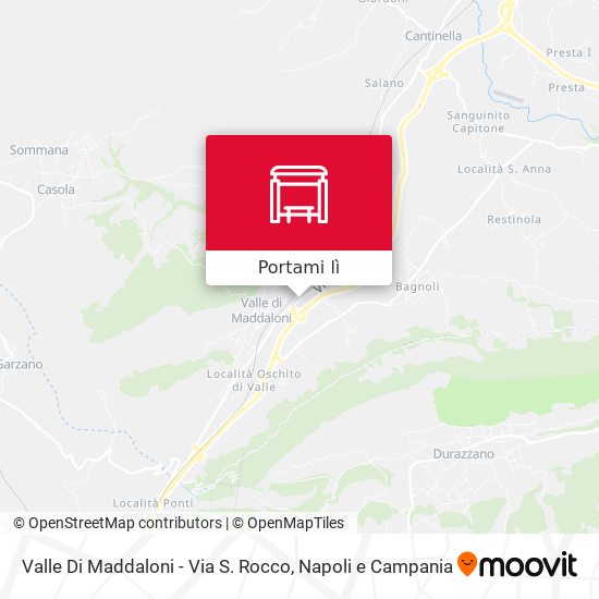 Mappa Valle Di Maddaloni - Via S. Rocco