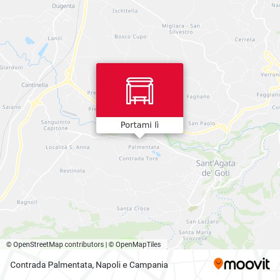Mappa Contrada Palmentata