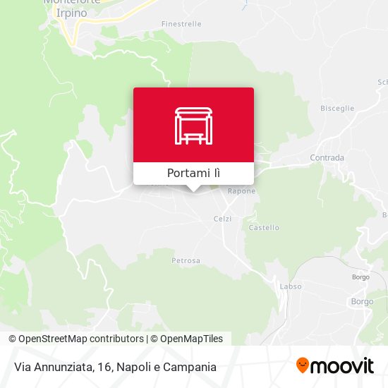 Mappa Via Annunziata, 16
