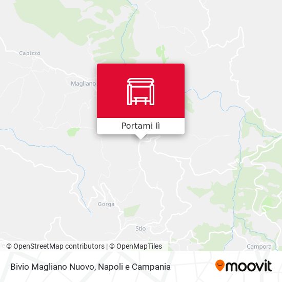 Mappa Bivio Magliano Nuovo