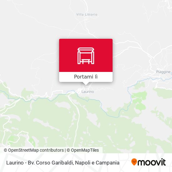 Mappa Laurino - Bv. Corso Garibaldi
