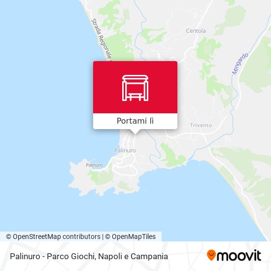 Mappa Palinuro - Parco Giochi