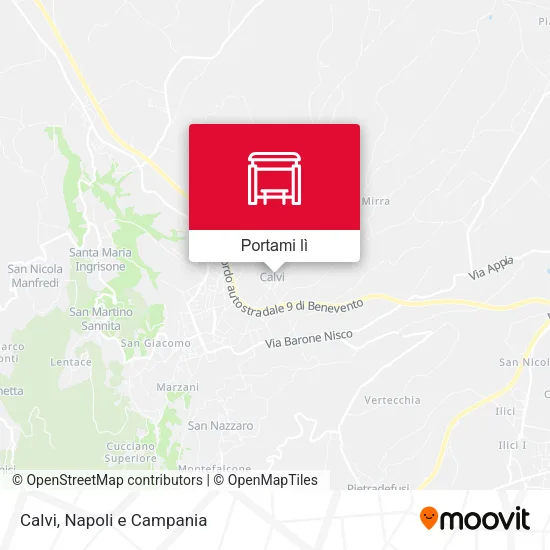 Mappa Calvi