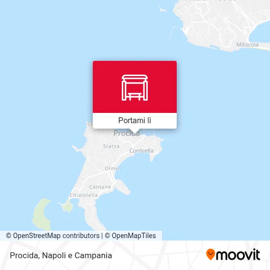 Mappa Procida