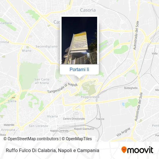 Mappa Ruffo Fulco Di Calabria