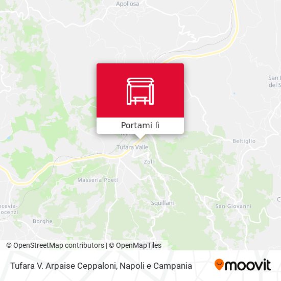 Mappa Tufara V. Arpaise Ceppaloni