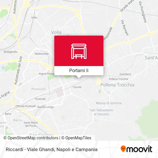 Mappa Riccardi - Viale Ghandi