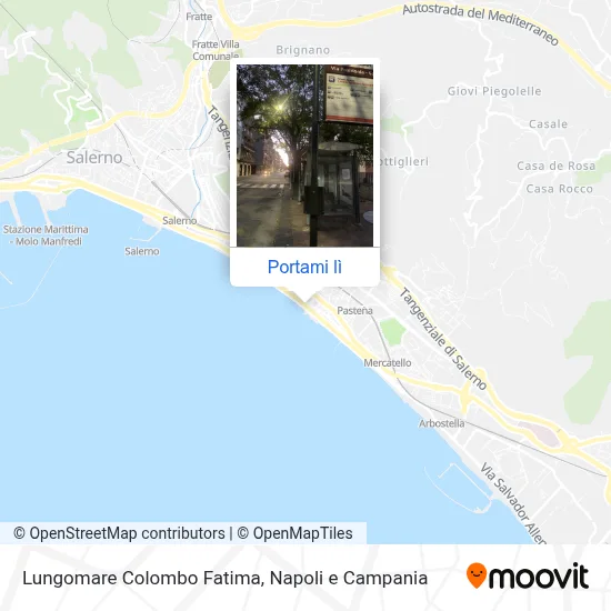 Mappa Lungomare Colombo Fatima