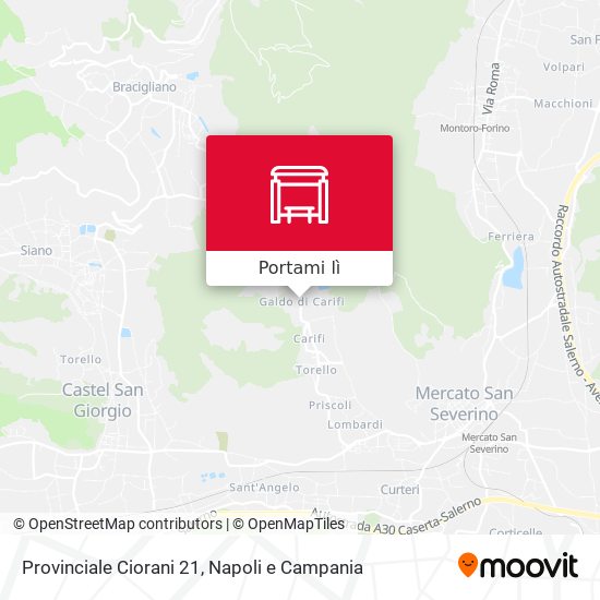 Mappa Provinciale Ciorani 21