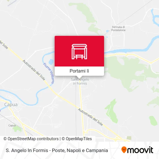 Mappa S. Angelo In Formis - Poste