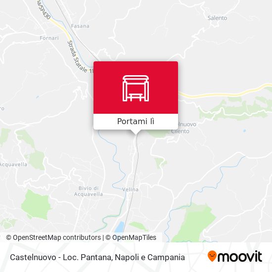 Mappa Castelnuovo - Loc. Pantana