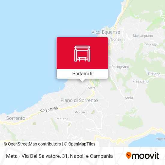 Mappa Meta - Via Del Salvatore, 31