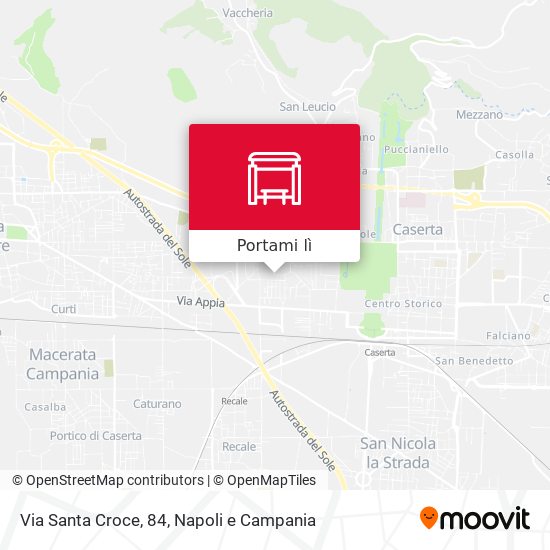 Mappa Via Santa Croce, 84