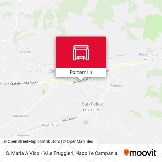 Mappa S. Maria A Vico - V.Le Fruggieri