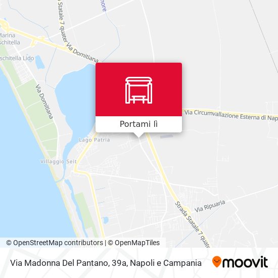 Mappa Via Madonna Del Pantano, 39a