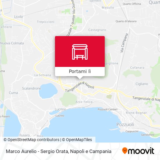 Mappa Marco Aurelio - Sergio Orata