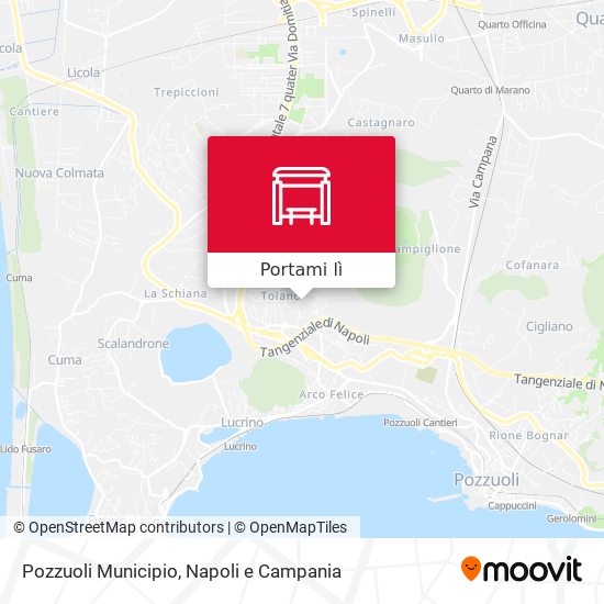 Mappa Pozzuoli Municipio