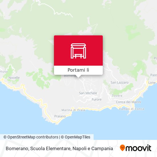 Mappa Bomerano, Scuola Elementare