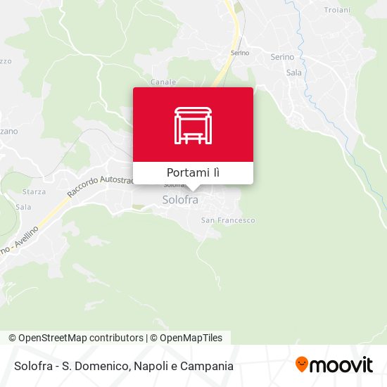 Mappa Solofra - S. Domenico