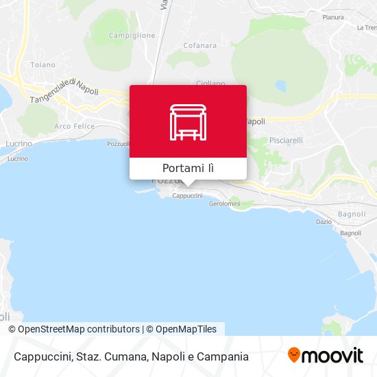 Mappa Cappuccini, Staz. Cumana