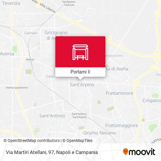 Mappa Via Martiri Atellani, 97