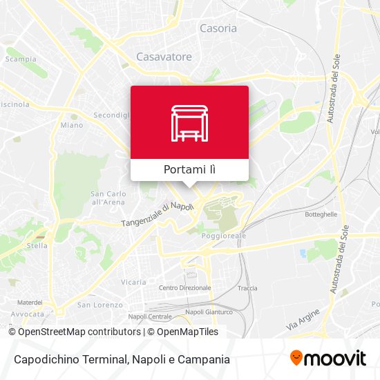 Mappa Capodichino Terminal