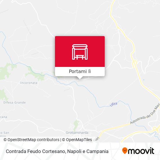 Mappa Contrada Feudo Cortesano