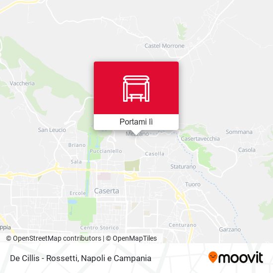 Mappa De Cillis - Rossetti