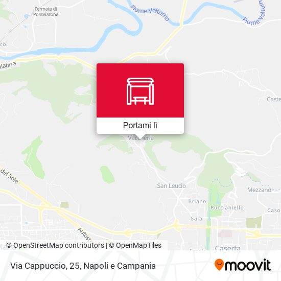 Mappa Via Cappuccio, 25