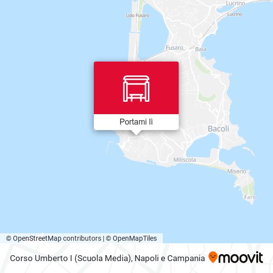 Mappa Corso Umberto I (Scuola Media)