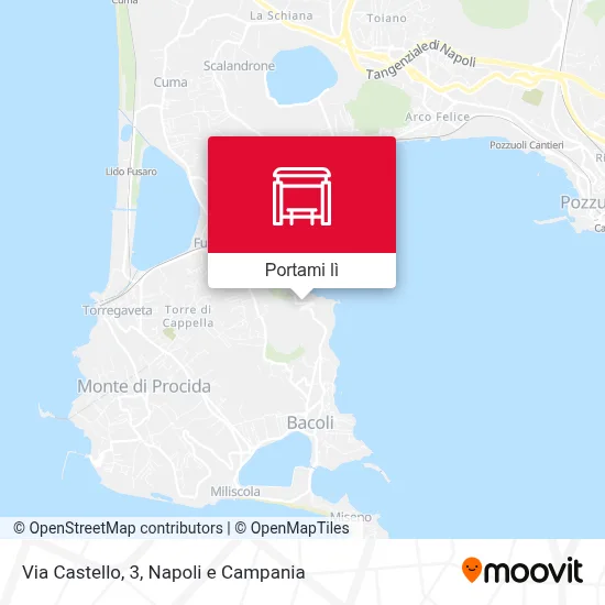Mappa Via Castello, 3
