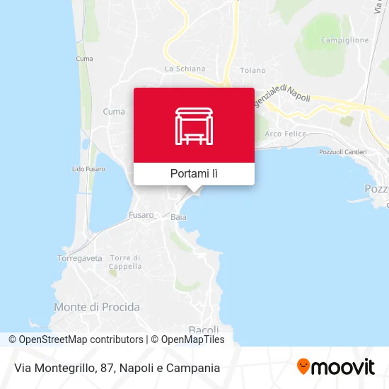 Mappa Via Montegrillo, 87