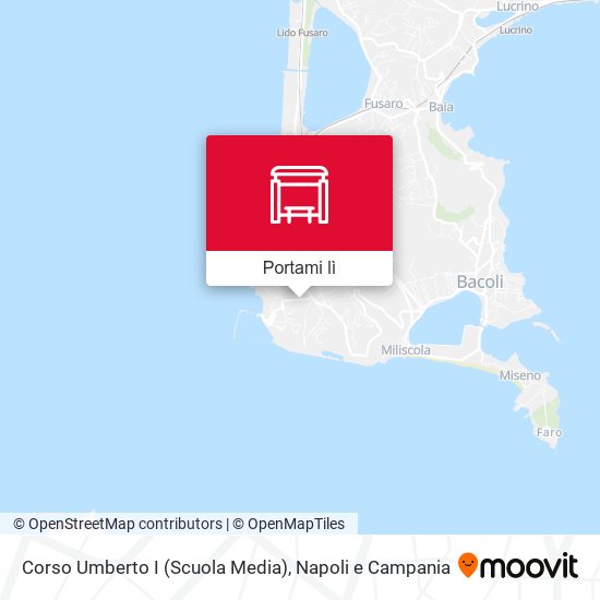 Mappa Corso Umberto I (Scuola Media)
