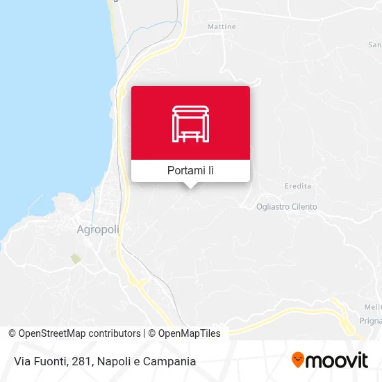 Mappa Via Fuonti, 281