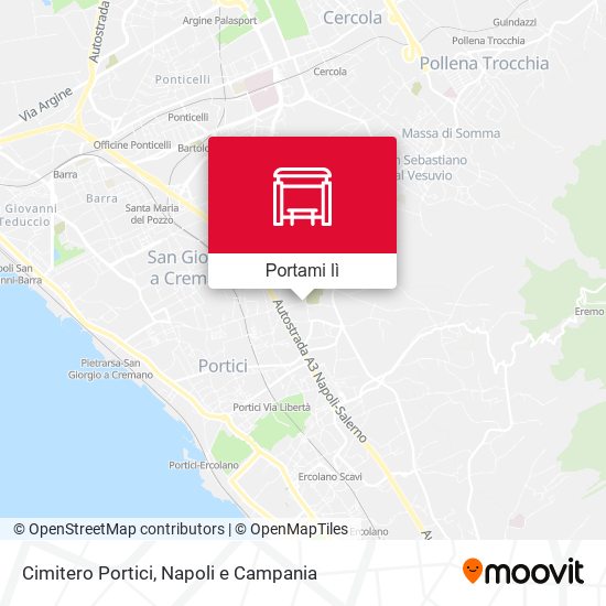 Mappa Cimitero Portici