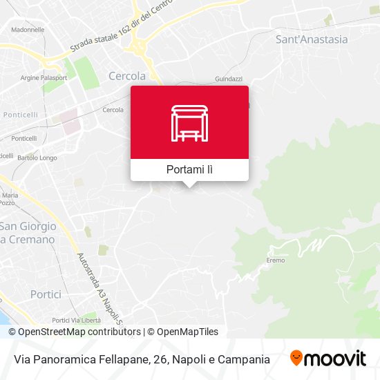 Mappa Via Panoramica Fellapane, 26