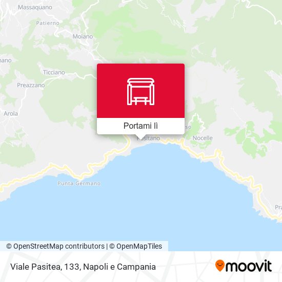 Mappa Viale Pasitea, 133