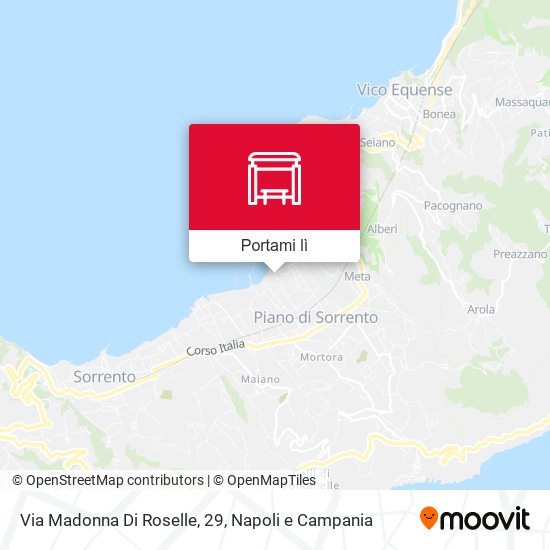 Mappa Via Madonna Di Roselle, 29