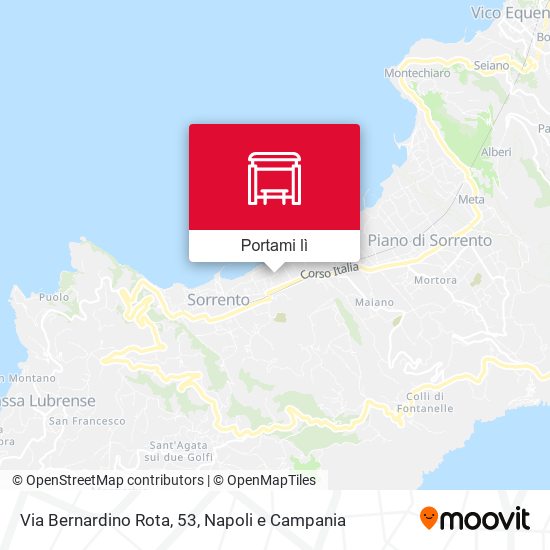 Mappa Via Bernardino Rota, 53