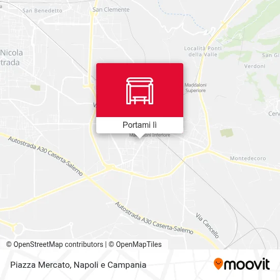 Mappa Piazza Mercato