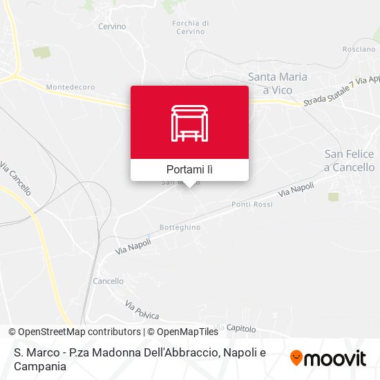 Mappa S. Marco - P.za Madonna Dell'Abbraccio