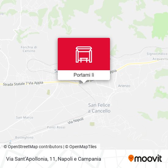Mappa Via Sant'Apollonia, 11