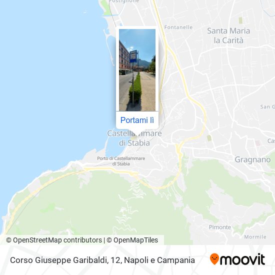 Mappa Corso Giuseppe Garibaldi, 12