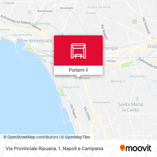 Mappa Via Provinciale Ripuaria, 1