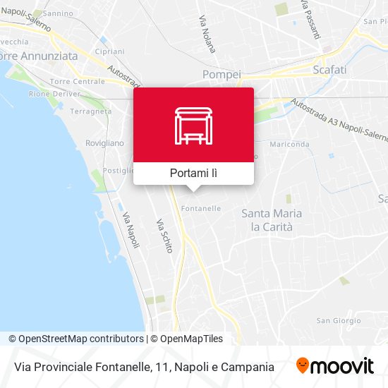 Mappa Via Provinciale Fontanelle, 11