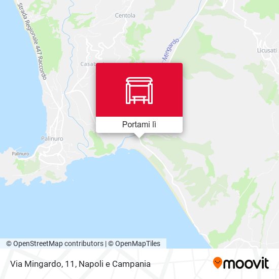 Mappa Via Mingardo, 11