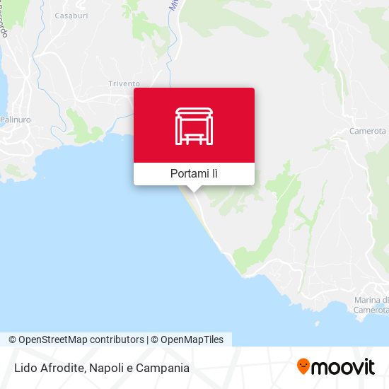 Mappa Lido Afrodite