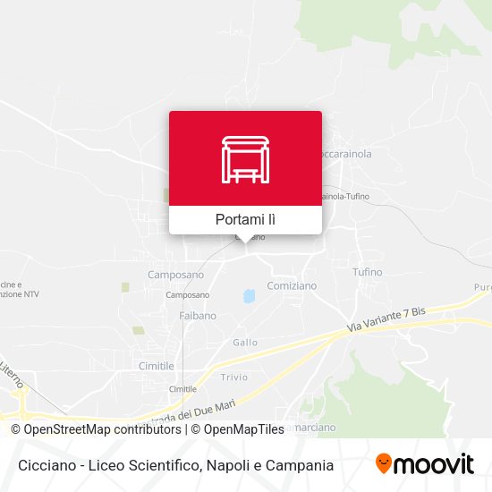 Mappa Cicciano - Liceo Scientifico